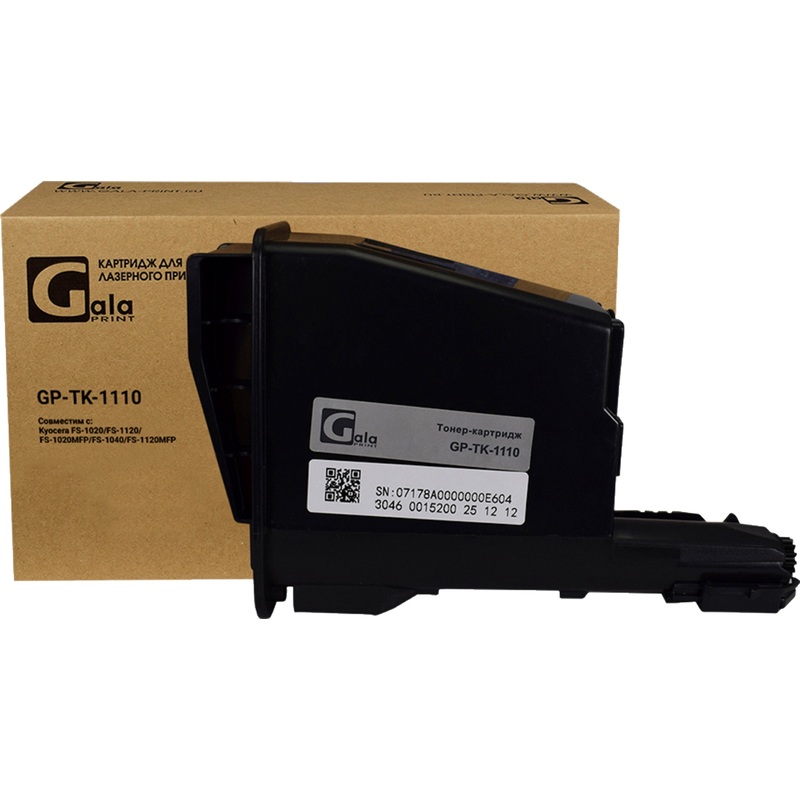Изображение товара Тонер-картридж GalaPrint TK-1110 GP-TK-1110 для Kyocera черный совместимый
