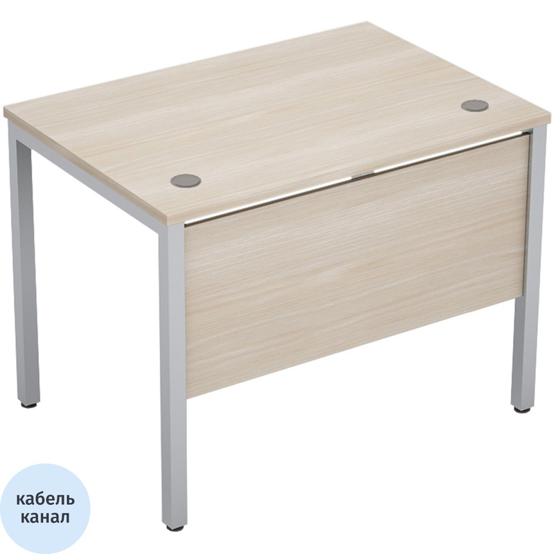 Изображение товара Стол прямой Avance 6МД.007 современный офисный стол из ЛДСП с металлическим каркасом
