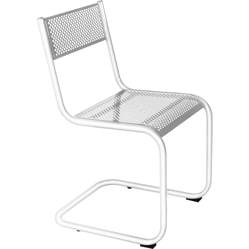 Изображение товара Медицинский стул М31-03 белый с перфорацией прочный и легкий