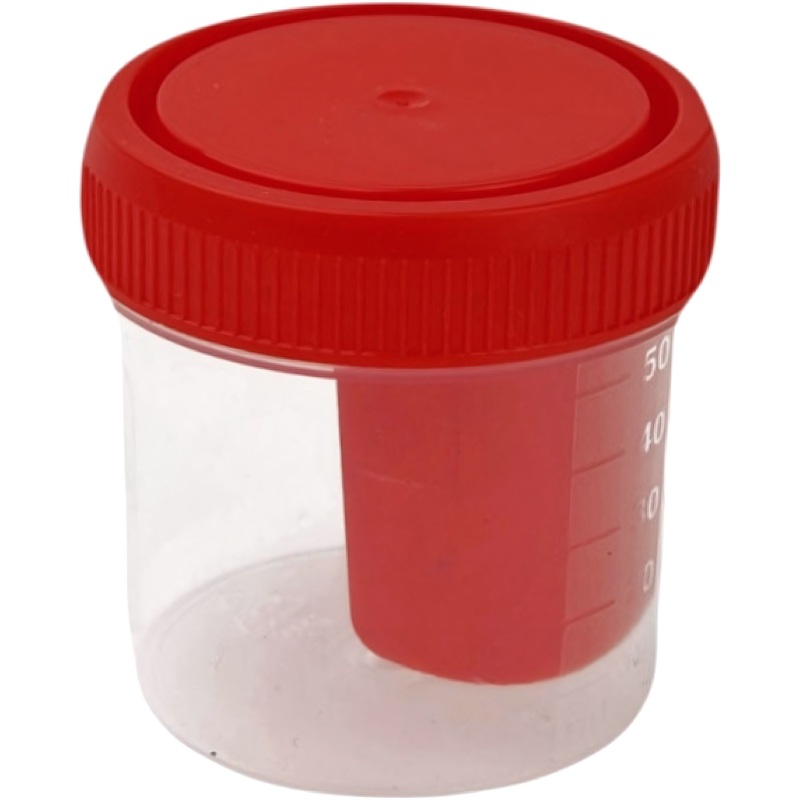 Изображение товара Контейнер для сбора биоматериалов 60 мл стерильный с шпателем Россия