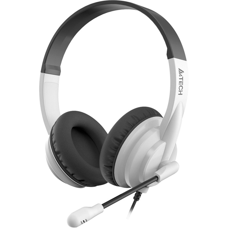 Изображение товара Гарнитура проводная A4Tech HU-10 USB накладные стерео микрофон регулятор