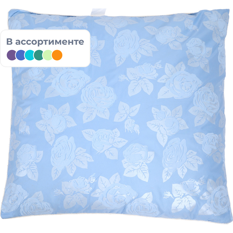 Изображение товара Подушка Гусиный пух-перо Тик 70x70 см с кантами