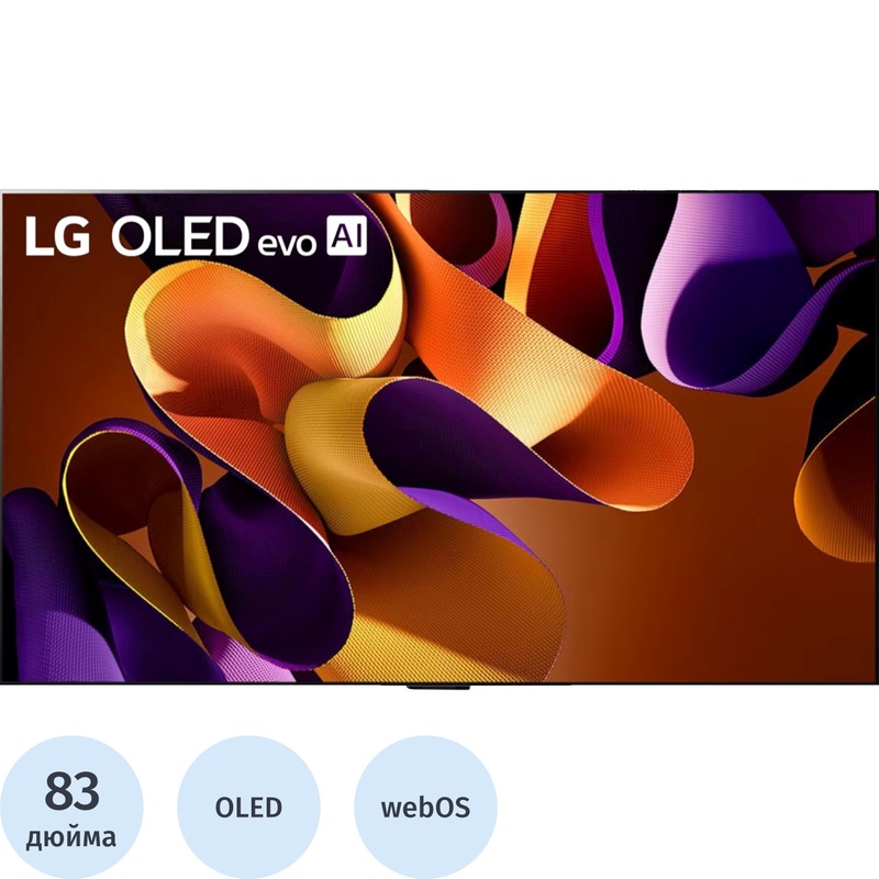 Изображение товара Телевизор LG OLED83G4RLA.ARUG 83 дюйма Ultra HD 4K с HDR и Smart TV