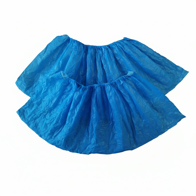 Изображение товара Бахилы одноразовые Klever полиэтиленовые повышенной плотности 60 мкм синие (6 гр, 2000 пар в упаковке)