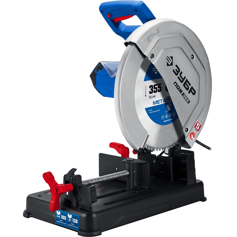 Изображение товара Пила монтажная сетевая Зубр Профессионал ПОМ-355-Н для металла 355 мм