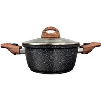 Кастрюля Panairo Eco induction (ECO-KAS-2-S2.wd-K.wd-I) 2 л литой  алюминий с крышкой