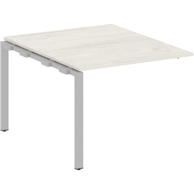 Изображение товара Элемент для стола переговоров Metal System Style БП.ППРГ-1 дуб наварра серый