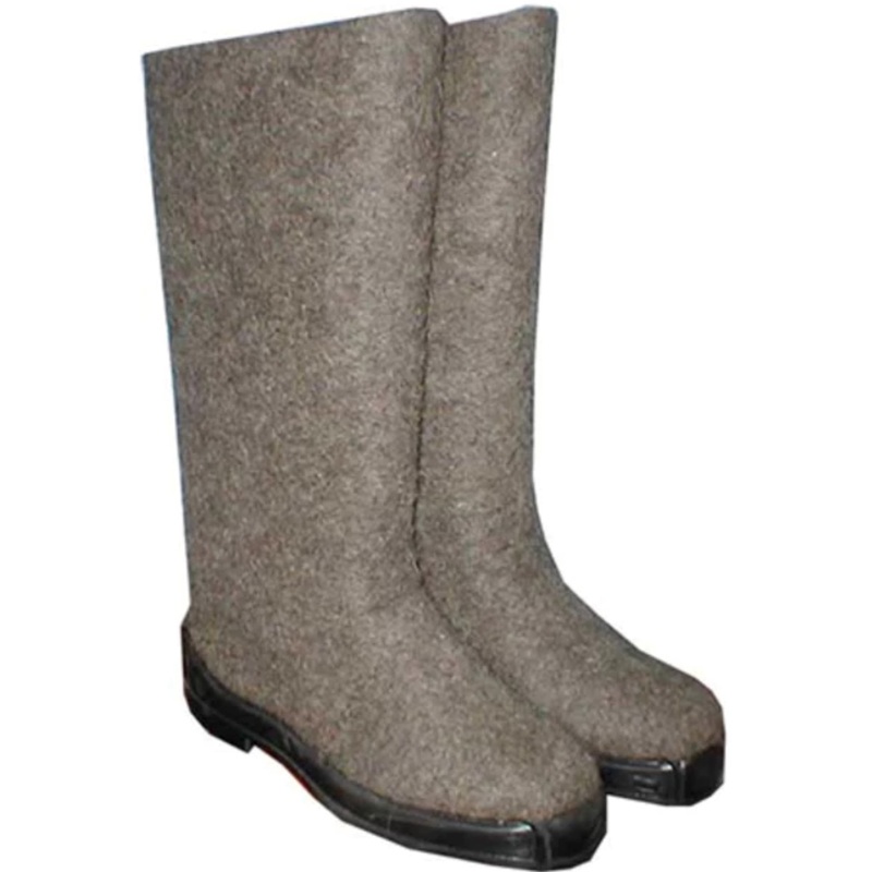 Изображение товара Валенки из натуральной овечьей шерсти на резиновой подошве 43/30