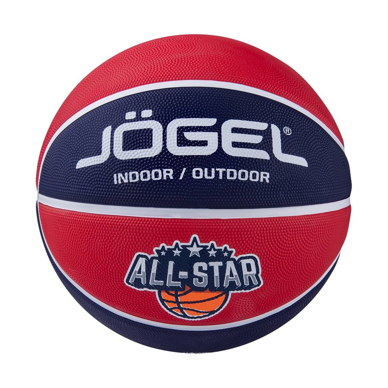 Изображение товара Баскетбольный мяч Jogel Streets All-Star 7 резиновый для улицы и зала
