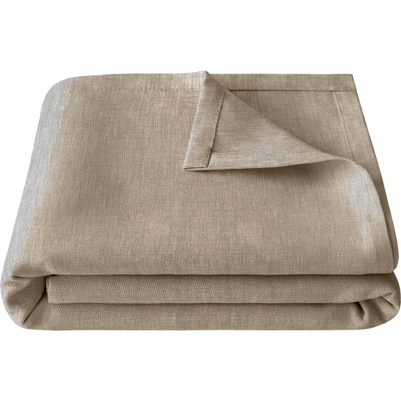 Изображение товара Покрывало Волшебная ночь рогожка 200x220 см тёмно-бежевое