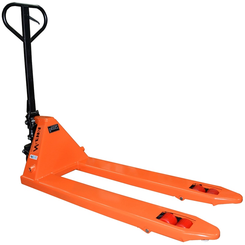 Изображение товара Уценка. Тележка гидравлическая MEWA MW 25, 2500кг, 1150х550