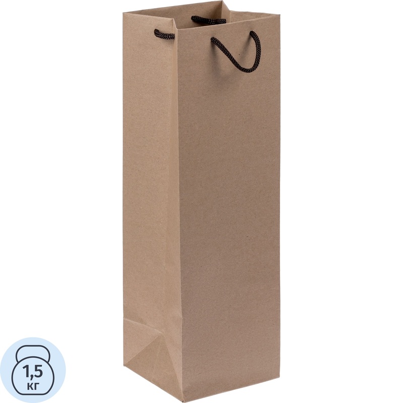 Изображение товара Пакет подарочный под бутылку Проект 111 Vindemia 38x12x11.2 см