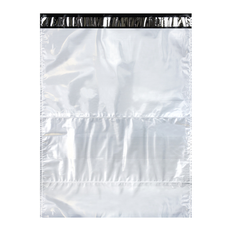 Изображение товара Курьерский пакет 400x500+40 без печати с карманом 50 мкм (100 штук в упаковке)