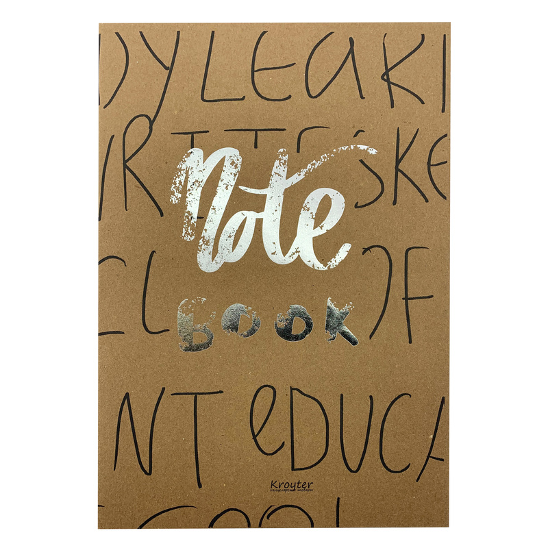 Изображение товара Тетрадь общая Kroyter A4 48 листов в клетку на скрепке (обложка с рисунком)