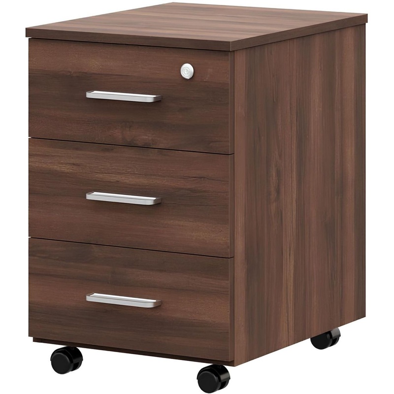 Изображение товара Тумба подкатная Fregat Easy to lead с замком и 3 ящиками