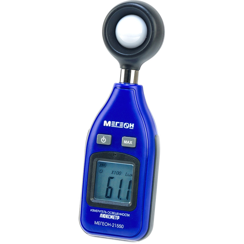 Изображение товара Люксметр Мегеон 21550 для измерения освещенности