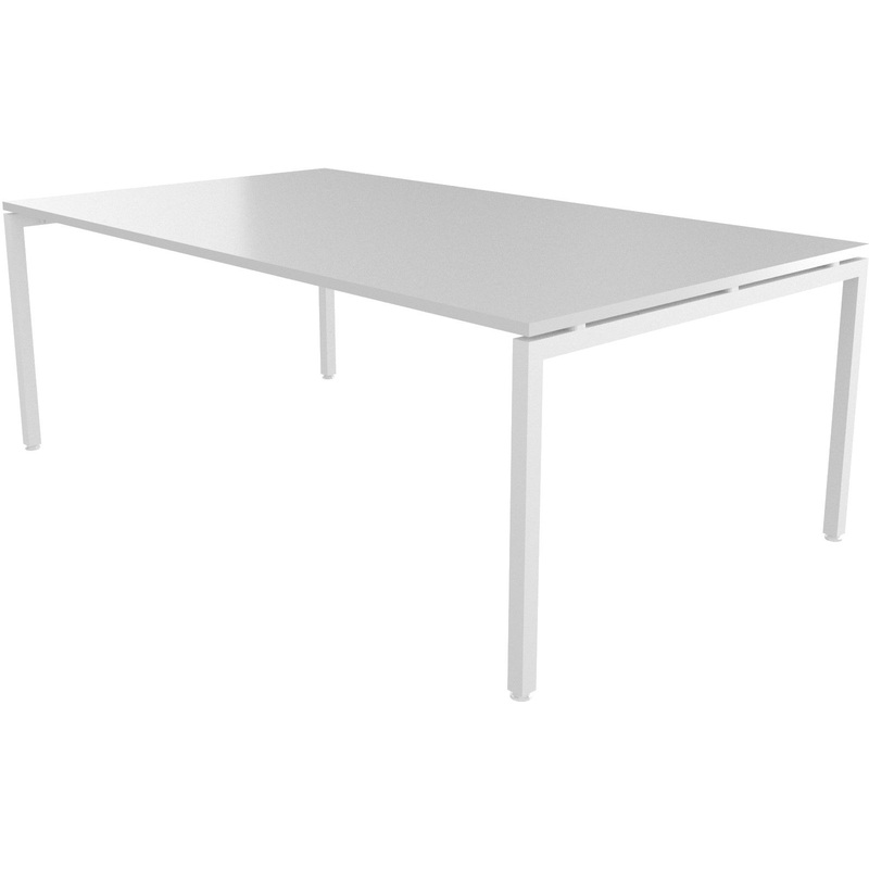 Изображение товара Стол для переговоров Steel 11703 белый 2400х1200х760 мм офисный