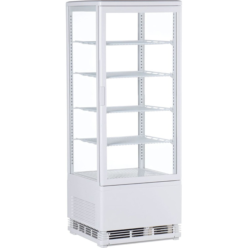 Изображение товара Viatto VA-RT-98W холодильная витрина для напитков 98 л белая стекло