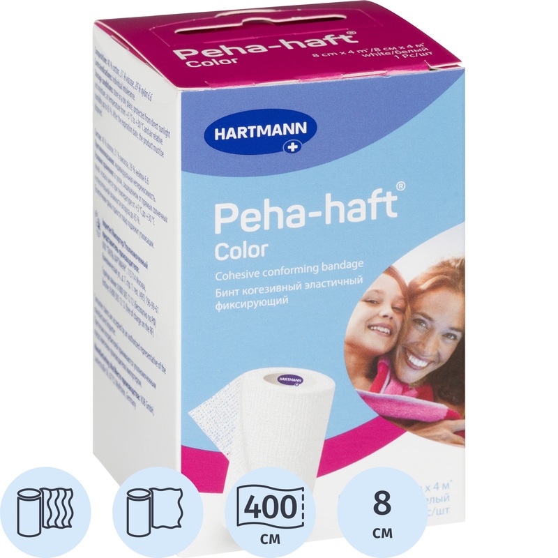 Изображение товара Бинт самофиксирующийся Peha-haft эластичный без латекса 4 м 8 см