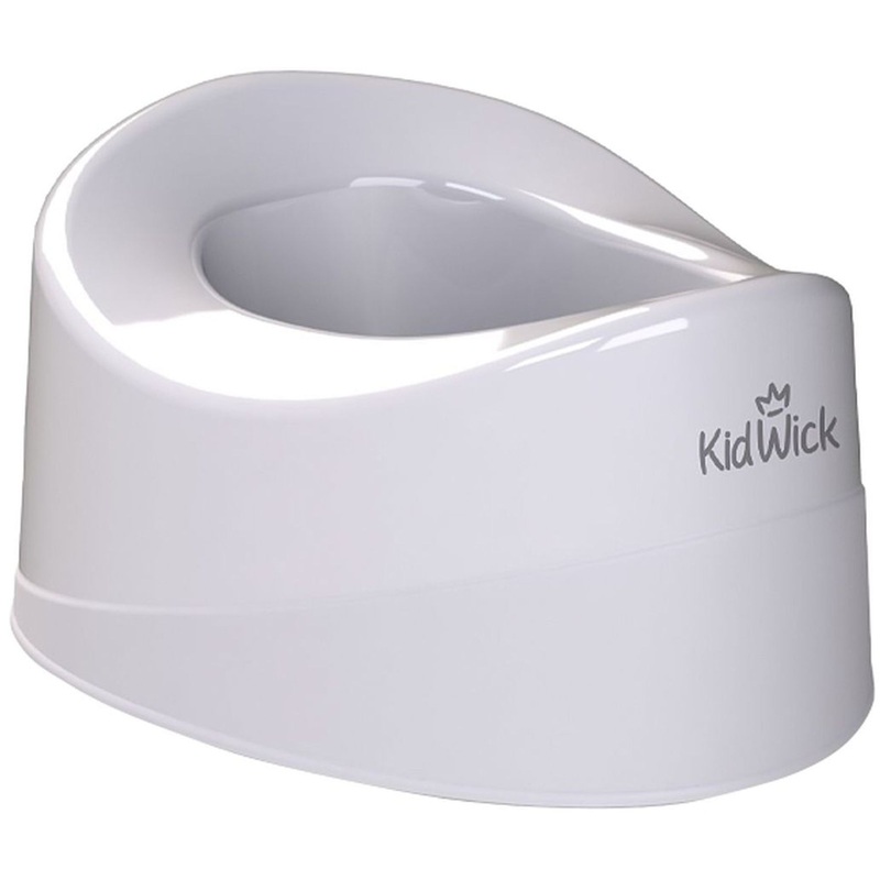 Изображение товара Детский горшок Kidwick Мини серый 250х290х150 мм безопасный пластик