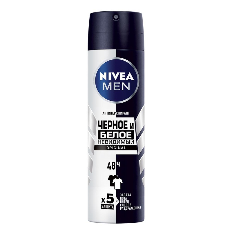 Изображение товара Дезодорант-антиперспиратр Nivea Men Чёрное и белое Original 150 мл для мужчин