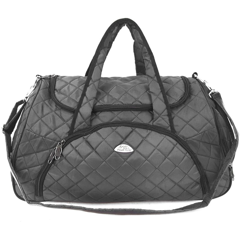 Изображение товара Дорожная сумка Polar полиэстер серый 7035.1 вместительная для командировок