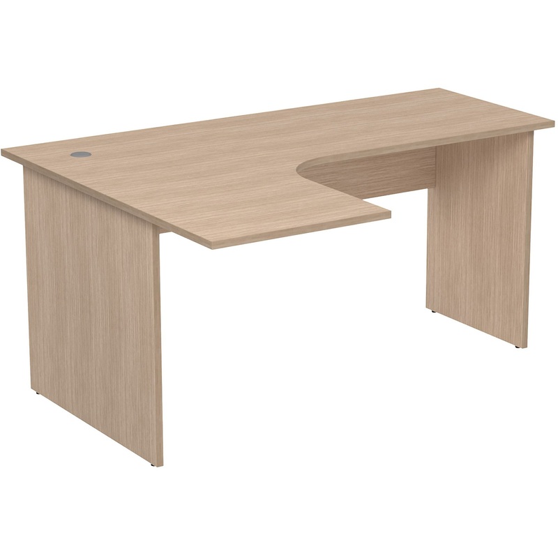 Изображение товара Стол криволинейный 2С.032 левый (new дуб, 1600х1200х750 мм)