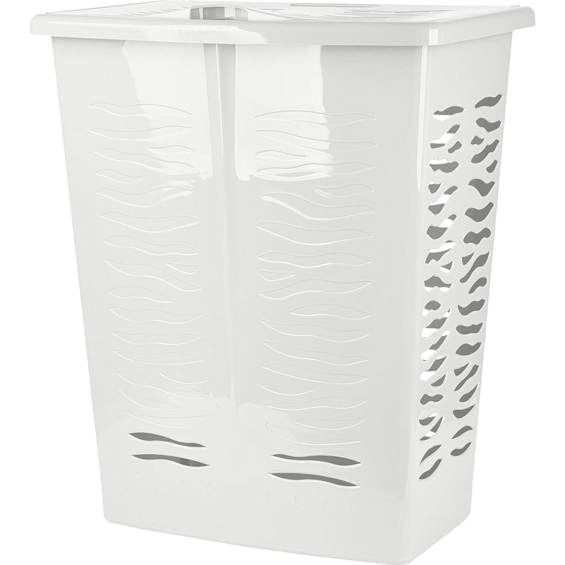 Изображение товара Корзина для белья Keeplex Regular 60 л 48х34.5х59.5см белая
