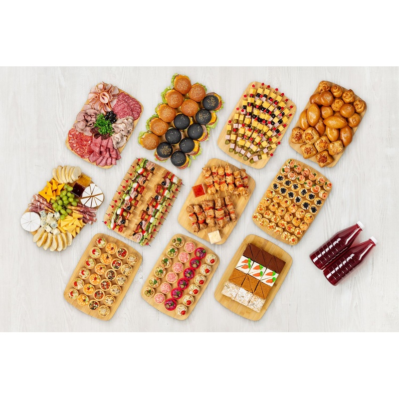 Изображение товара Фуршетный сет Праздничный стол на 25-30 персон с разнообразными закусками