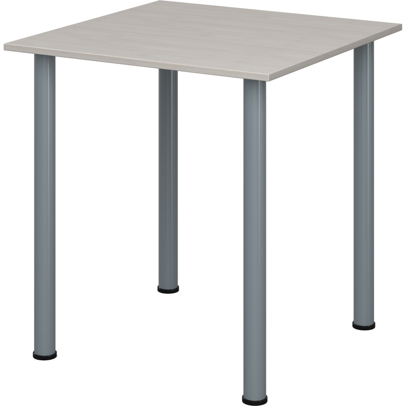 Изображение товара Стол обеденный Комус Мебель МДС (дуб шамони светлый, серый)