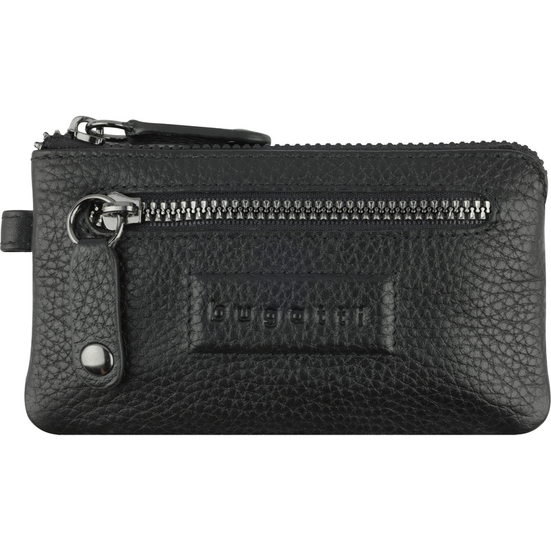 Изображение товара Ключница Bugatti Elsa из полиэстера и натуральной кожи черного цвета (49462001)