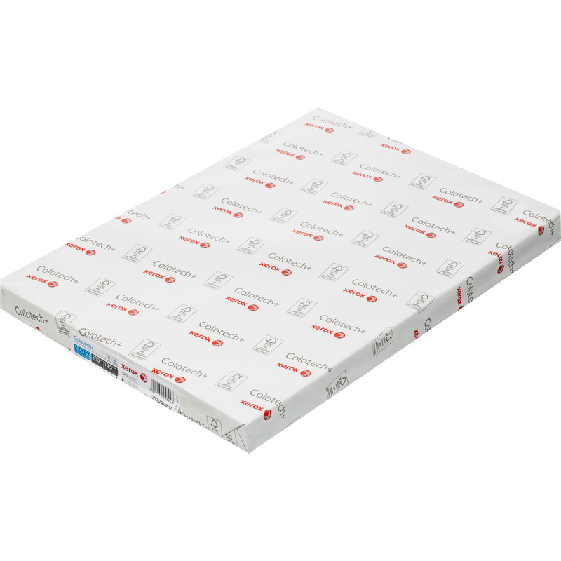 Изображение товара Бумага для цветной лазерной печати Xerox Colotech + SRA3 250 г/кв.м, 125 листов