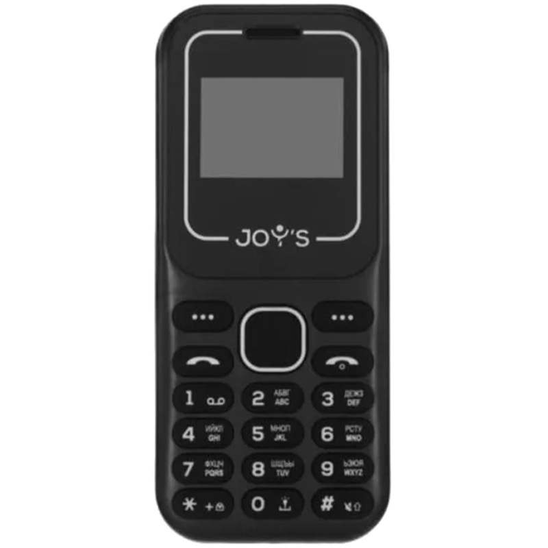 Изображение товара Мобильный телефон Joys S19 DS черный (JOY-S19-BK) - с двумя SIM-картами