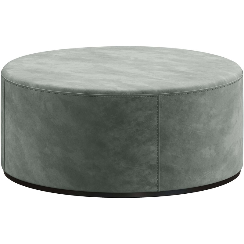 Изображение товара Пуф Боно БН-8035 серый (ткань, 800x800x350 мм)