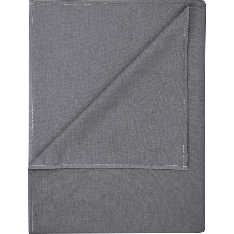 Изображение товара Простыня Bravo 215x240 см поплин 115 г/кв.м пепельная