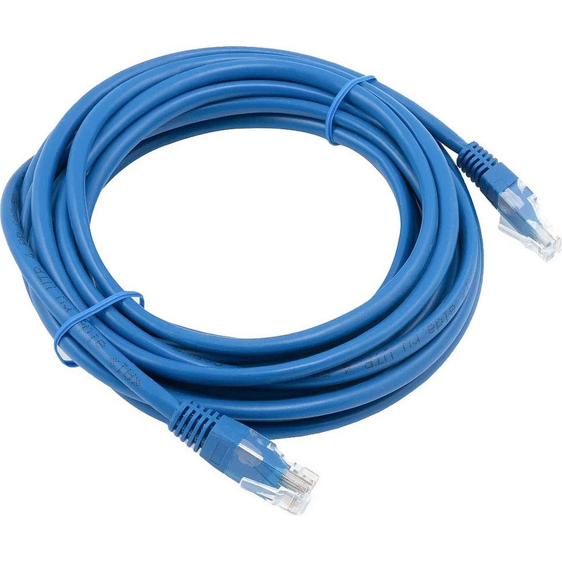 Изображение товара Патч-корд витая пара A1 cat 5e A1-LCU5E-C-5M-BL 5 м