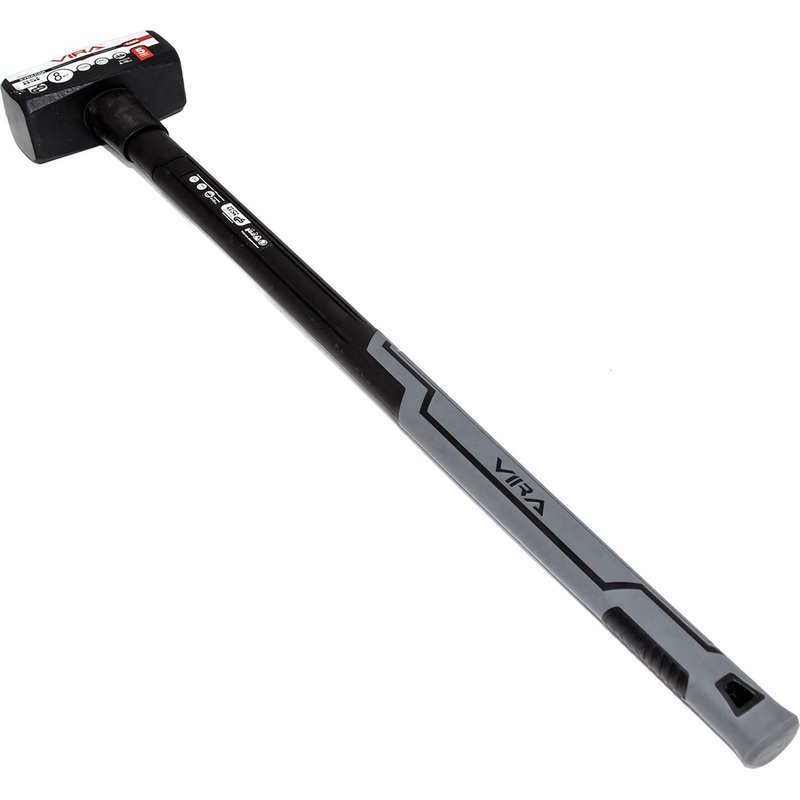 Изображение товара Кувалда слесарная Vira Rage 8 кг с фибергласовой рукояткой