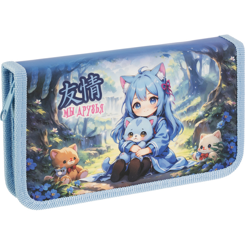 Изображение товара Пенал односекционный Оникс Аниме малышка
