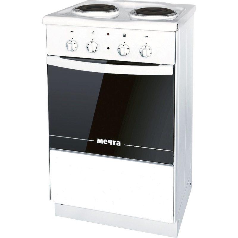 Изображение товара Электрическая плита Мечта 29 узкая белая with эмаль 2 конфорки 33 литра