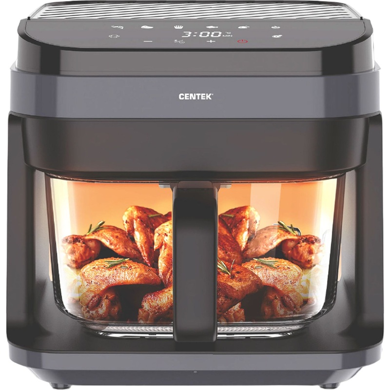 Изображение товара Аэрогриль Centek CT-3101 5.5 л 1350 Вт с 7 программами Изображение товара Аэрогриль Centek CT-3101 5.5 л 1350 Вт с 7 программами