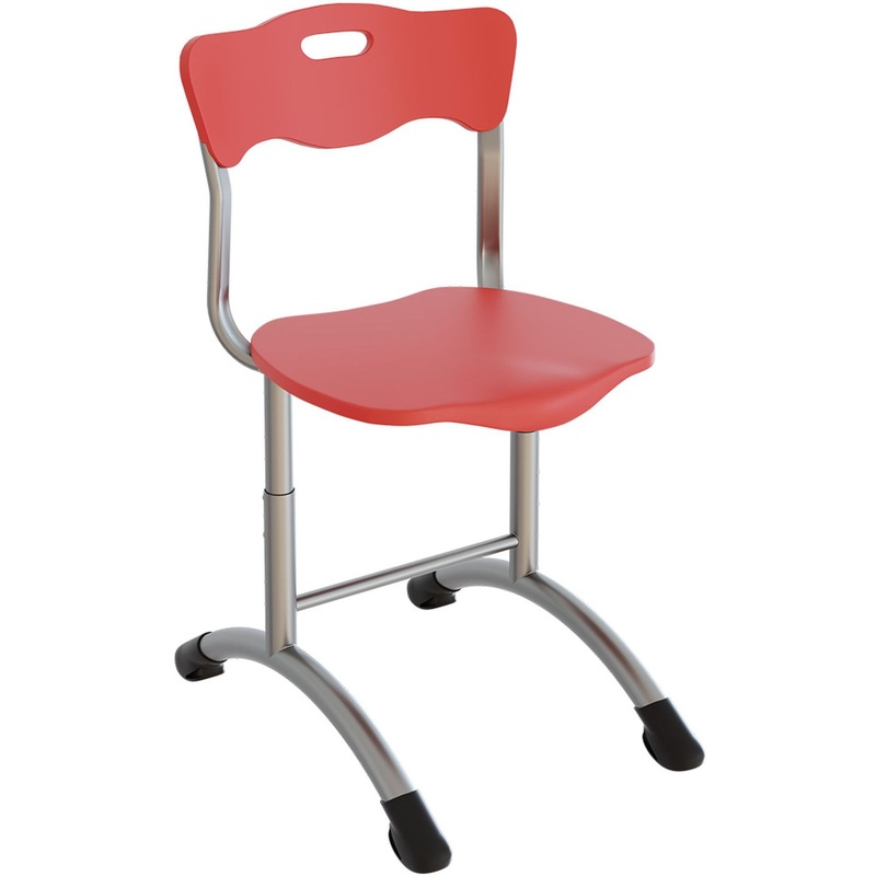 Изображение товара Стул ученический Stand UP (красный/серый, рост 3-5)