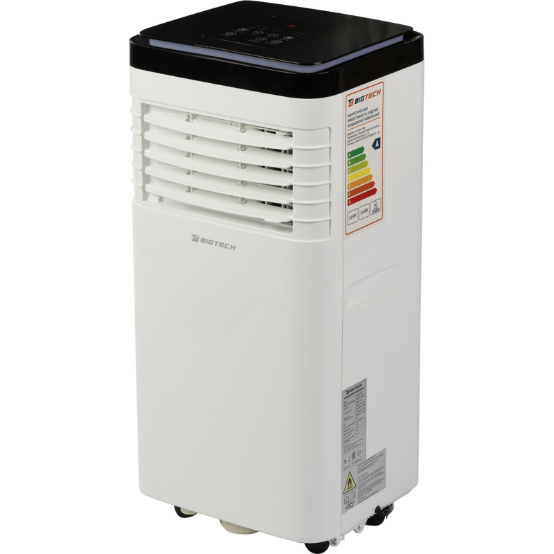 Изображение товара Мобильный кондиционер BigTech US-9SKY-1B09 с режимами вентиляции и осушения