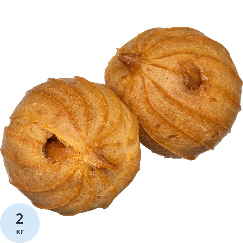 Изображение товара Печенье заварное Грань Заварные Пышечки с вареной сгущенкой 2 кг
