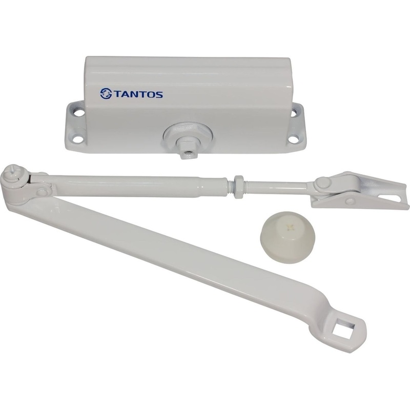 Изображение товара Дверной доводчик Tantos TS-DC065 до 75 кг белый для автоматического закрывания