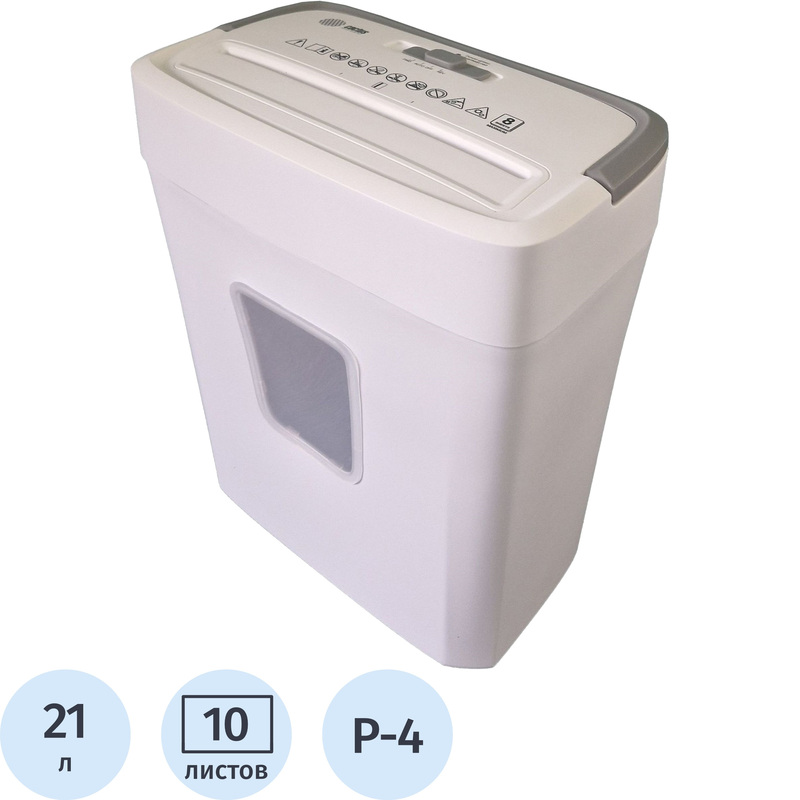 Изображение товара Уценка. Шредер (уничтожитель документов) Cactus CS-SH-C5 4-й уровень секретности объем корзины 21 л
