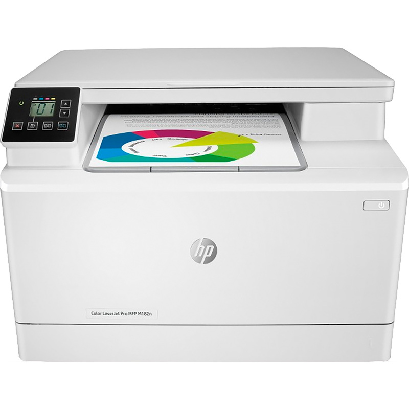 Изображение товара HP Color LaserJet Pro MFP M182n лазерное цветное МФУ с Ethernet и сканером