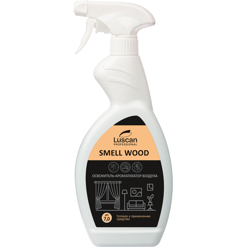 Изображение товара Освежитель воздуха Luscan Professional Smell Wood 500 мл спрей для устранения запахов