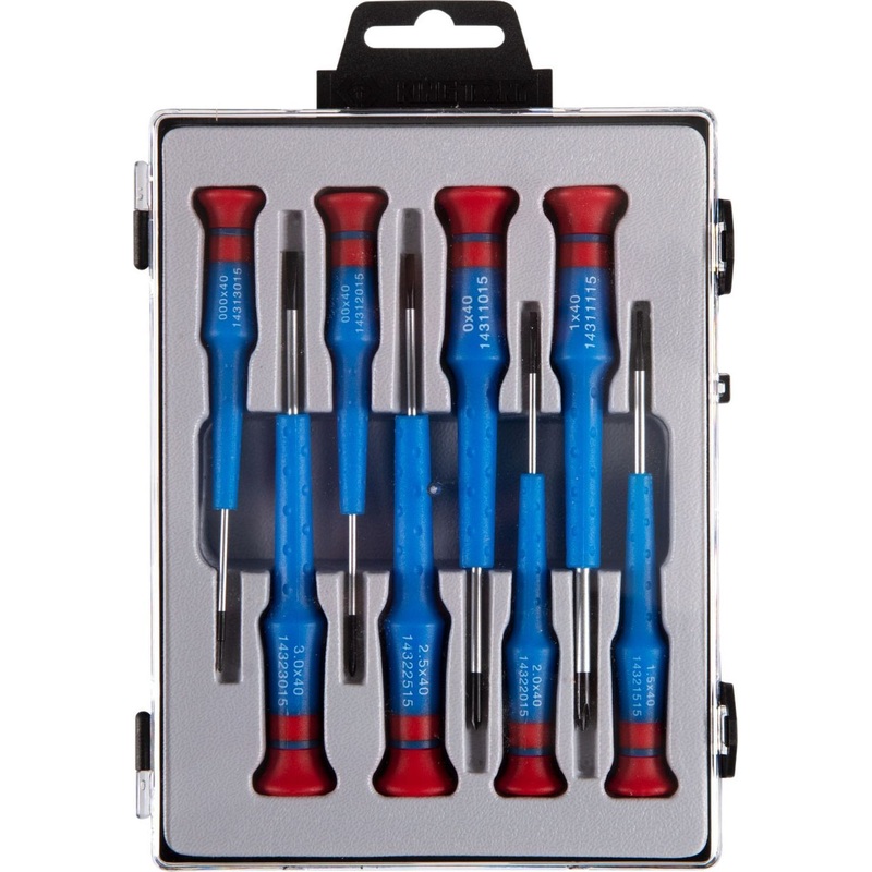 Изображение товара Набор отвёрток для точных работ King Tony 8 шт 32108MR компактный кейс