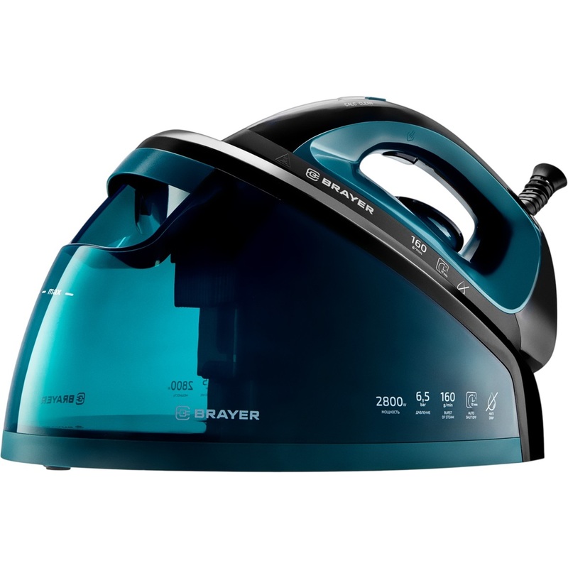 Изображение товара Парогенератор Brayer 4153BR мощный для быстрой глажки и отпаривания