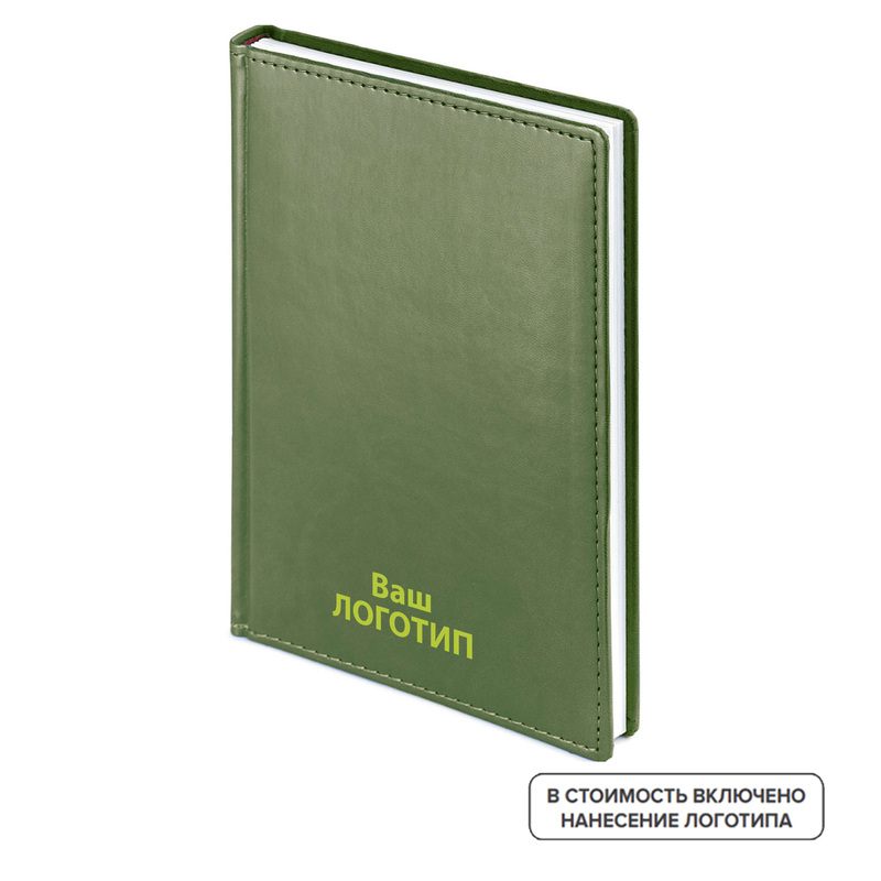 Изображение товара Еженедельник недатированный Bruno Visconti Velvet А5 136 листов оливковый